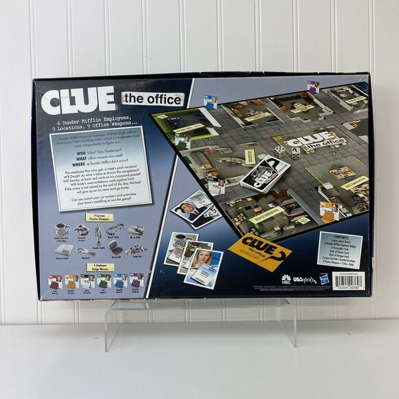 Clue: THE OFFICE Edition Board Game 2009- Dunder Mifflin, Scranton 100% COMPLETE - Picture 7 of 8